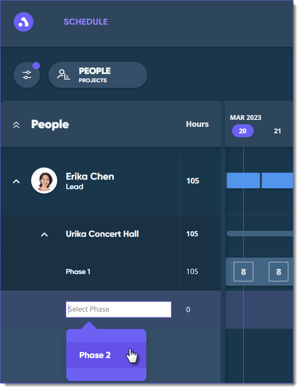 Adding a Phase to a Resource 2