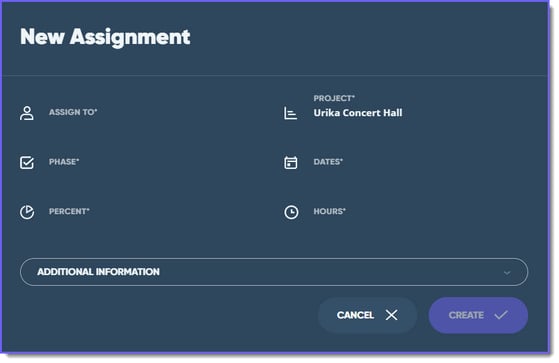 New Assignment Dates