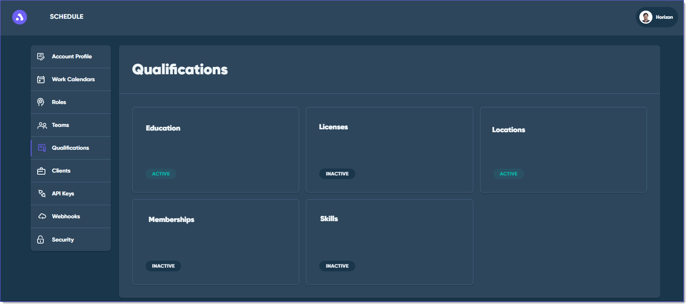 Qualfications home page