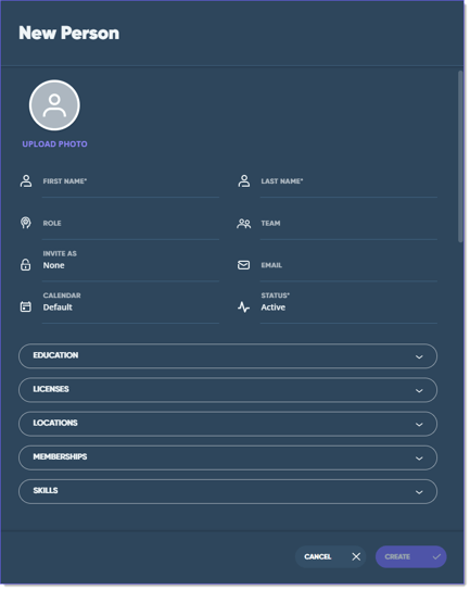 add person new