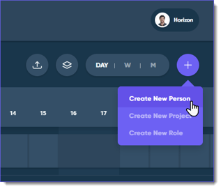 create new person