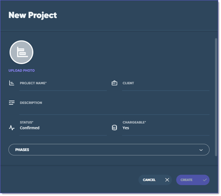 create project new