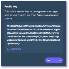 public key