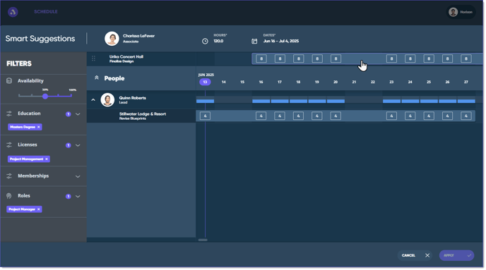 ss - select assignment bar 1