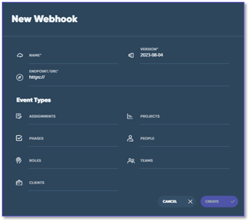 webhook new